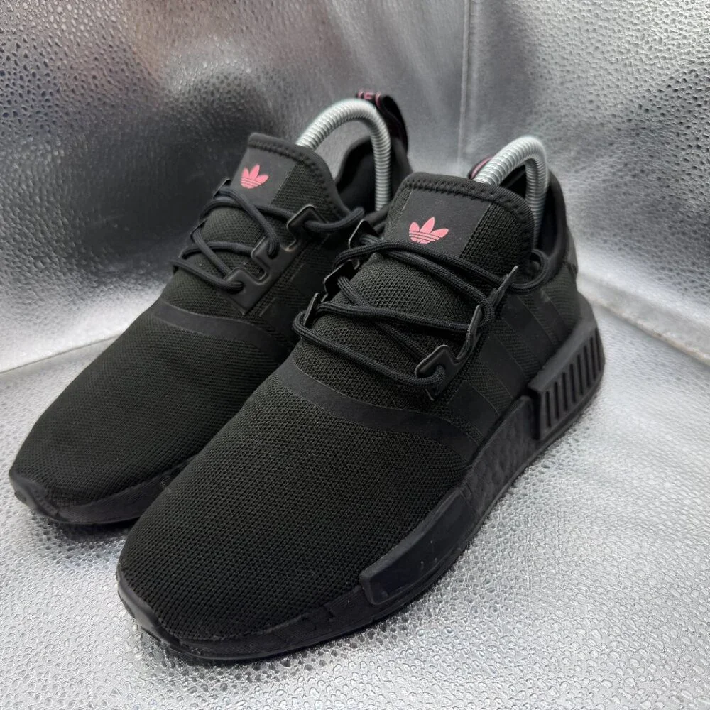Size 5.5 Adidas NMD R1 Prime Blue Black Womens‎ Lace-Up Athletic Sneakers GX8312